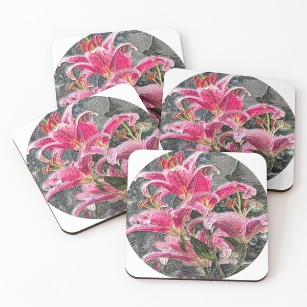 Artikelvorschau, Ambers Blumen Leder abstraktes Design entworfen und verkauft von SmashingDeals.