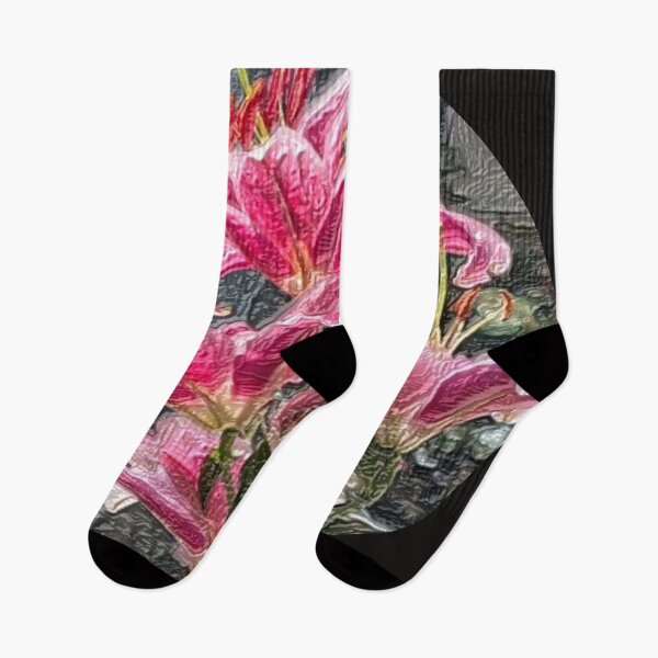 Artikelvorschau, Ambers Blumen Leder abstraktes Design entworfen und verkauft von SmashingDeals.