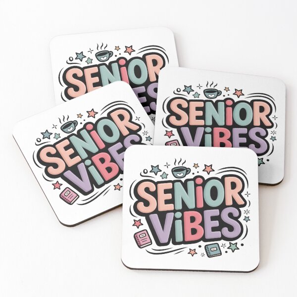 Item preview, Senior Vibes Cute Pastel Aesthetic Graduation 2026 designed and sold by Okada's t-shirts & accessories.