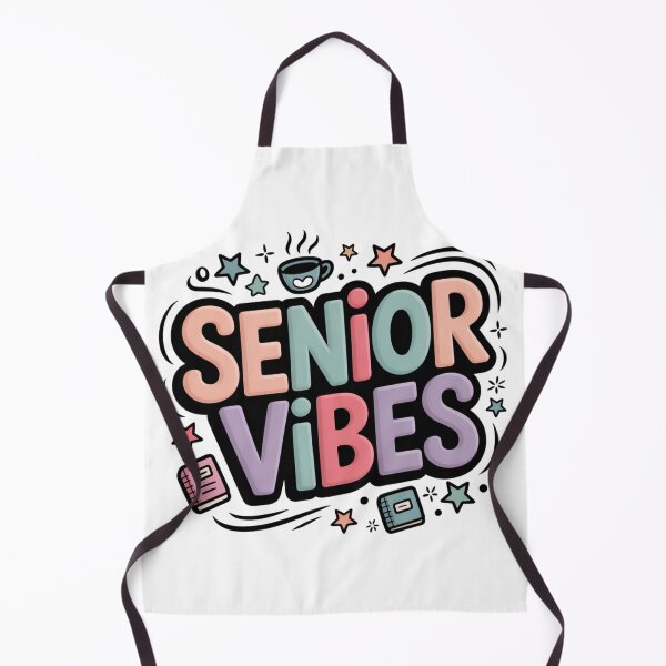 Item preview, Senior Vibes Cute Pastel Aesthetic Graduation 2026 designed and sold by Okada's t-shirts & accessories.