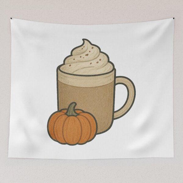 Item preview, Pumpkin Spice Latte Fall Vibes designed and sold by Vendeloc.