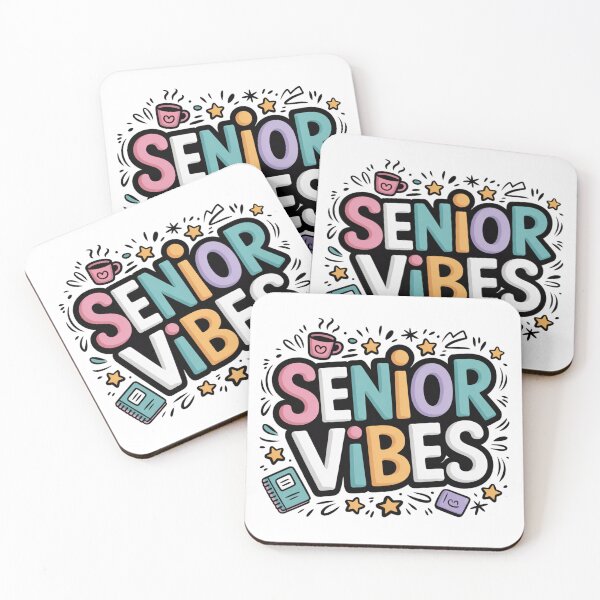 Item preview, Senior Vibes Cute Pastel Aesthetic Graduation 2026 designed and sold by Okada's t-shirts & accessories.