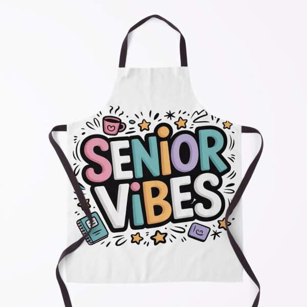 Item preview, Senior Vibes Cute Pastel Aesthetic Graduation 2026 designed and sold by Okada's t-shirts & accessories.