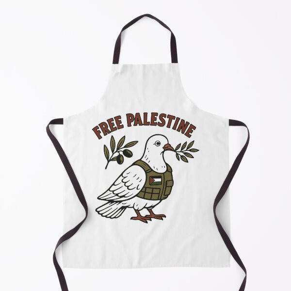 Item preview, Free Palestine Dove with Olive Branches Peace Symbol Protest Demo Free Gaza designed and sold by Annika Shurafa.