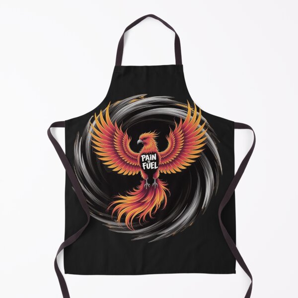 Item preview, Pain is Fuel Phoenix Artwork: Fierce Firebird Design designed and sold by kalvey64.
