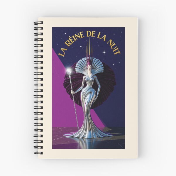 Item preview, After Erté - LA REINE DE LA NUIT (The Queen of the Night) designed and sold by elektronen.
