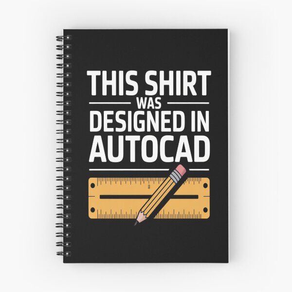 Item preview, This Shirt Was Designed in AutoCAD T-Shirt | Funny Engineer designed and sold by Professionalpun.