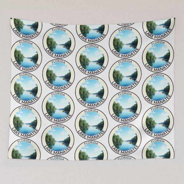 Item preview, Lake Manatee Florida designed and sold by Red-forever.