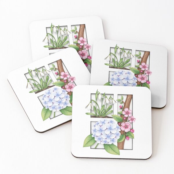 Item preview, Spring Floral Blooms Botanical Arrangement designed and sold by Pani-Malyuvalka.
