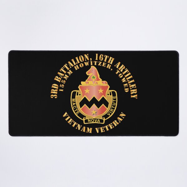 Item preview, Army - 3rd Battalion, 16th Artillery 155mm without SVC Ribbon X 300 designed and sold by Military Insignia Products.