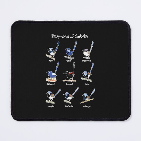 Item preview, Fairy-Wrens Of Australia - Raising Funds For Bush Heritage Australia designed and sold by grashaloewe.