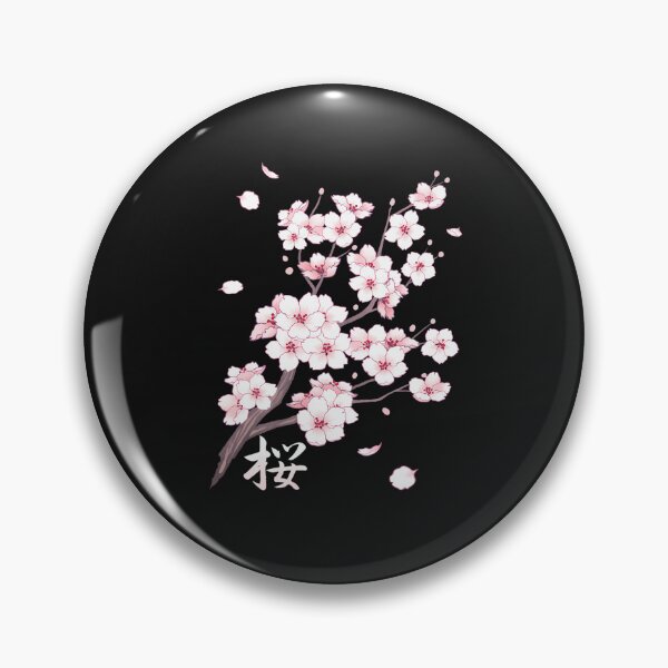 Item preview, Falling White Sakura Cherry Blossom (1) designed and sold by grashaloewe.