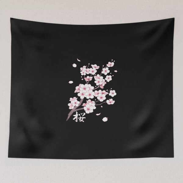 Item preview, Falling White Sakura Cherry Blossom (1) designed and sold by grashaloewe.