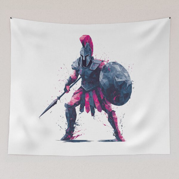 Item preview, Roman Warrior Abstract designed and sold by MemeHodlr.