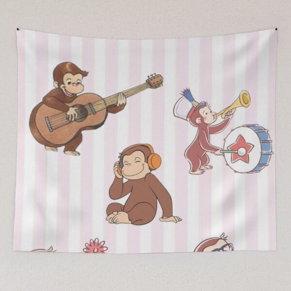Item preview, Curious George Musical Collage designed and sold by Shars-creations.