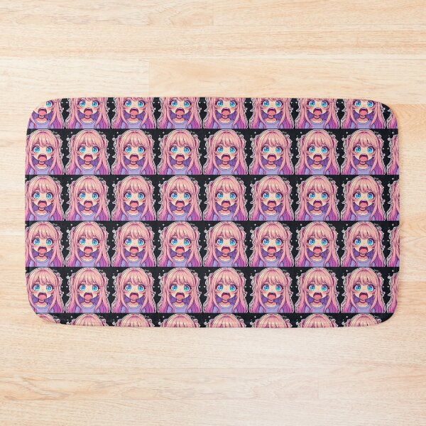 Item preview, Bruh Anime Chibi Girl Shocked Expression Sticker designed and sold by Artritz.
