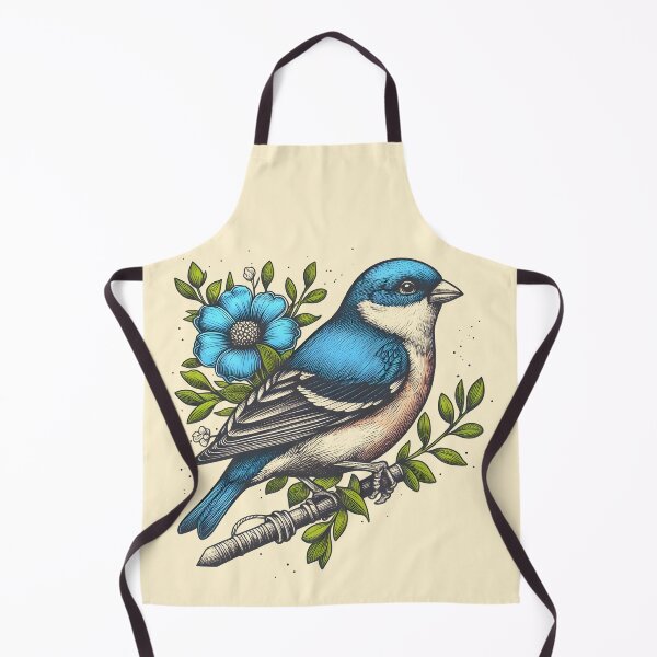 Item preview, Lazuli Bunting designed and sold by theAVIARY7.