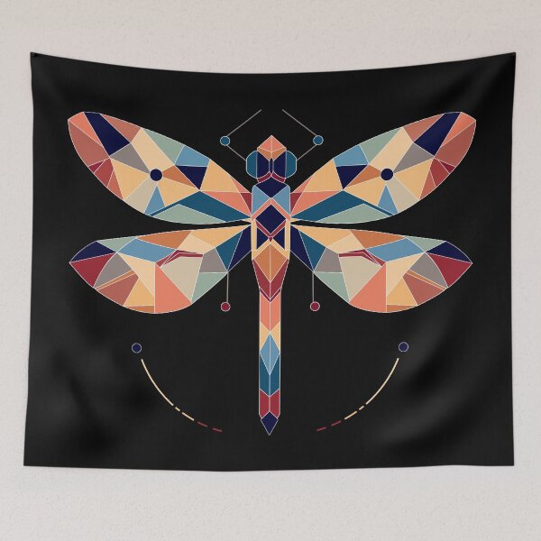 Item preview, Mosaic Dragonfly – Nature-Inspired designed and sold by LadyInEverGreen.
