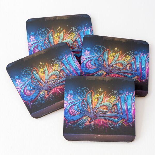 Item preview, Arabic graffiti with the name of the hero radiant and strong super designed and sold by jotcar.