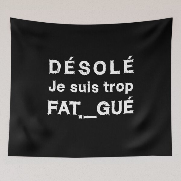 Item preview, I AM TOO TIRED (sleep, night, nap) designed and sold by francoisville.