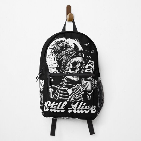 Item preview, Still Alive Funny Skeleton Mom Quote designed and sold by MJO80.