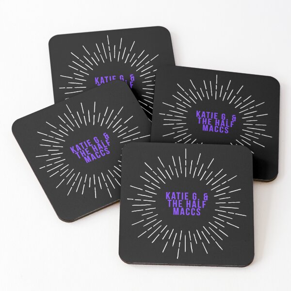 Item preview, Katie G & The Half Maccs Logo black background designed and sold by Katie G Music.