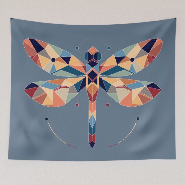 Item preview, Mosaic Dragonfly – Nature-Inspired designed and sold by LadyInEverGreen.