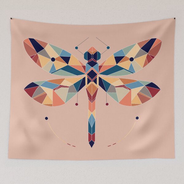 Item preview, Mosaic Dragonfly – Nature-Inspired designed and sold by LadyInEverGreen.