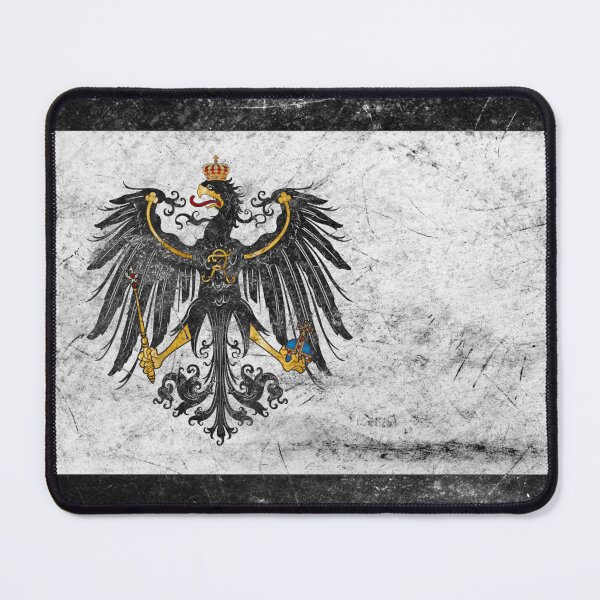 Item preview, Prussia Flag – Metal Texture Design designed and sold by RoyalMerchantShop.