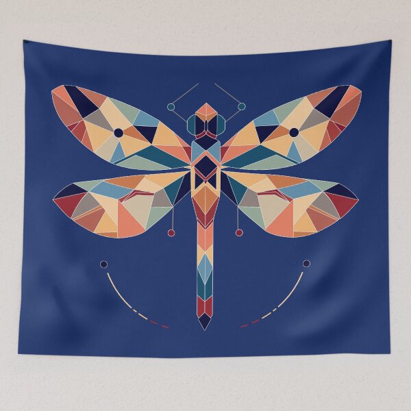 Item preview, Mosaic Dragonfly – Nature-Inspired designed and sold by LadyInEverGreen.