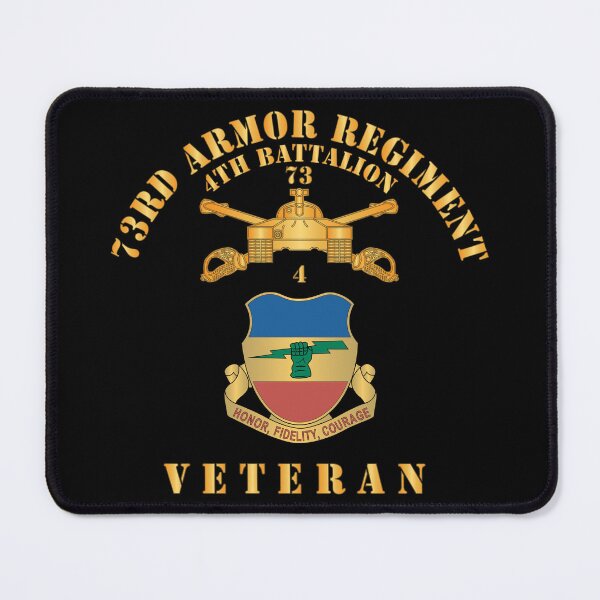 Item preview, Army - 4th Battalion 73rd Armor Regiment - Veteran W DUI wo At War - Br X 300 designed and sold by Military Insignia Products.