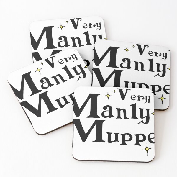 Item preview, Very Manly Muppet designed and sold by Ninjadoodleduck.