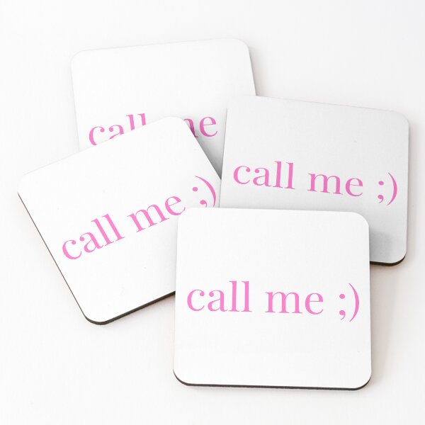 Item preview, call me;) - pink designed and sold by blackstarred.