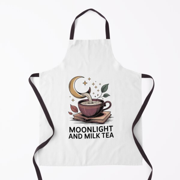 Item preview, Moonlight and Milk Tea — cozy bookish tea designed and sold by MagicWander.