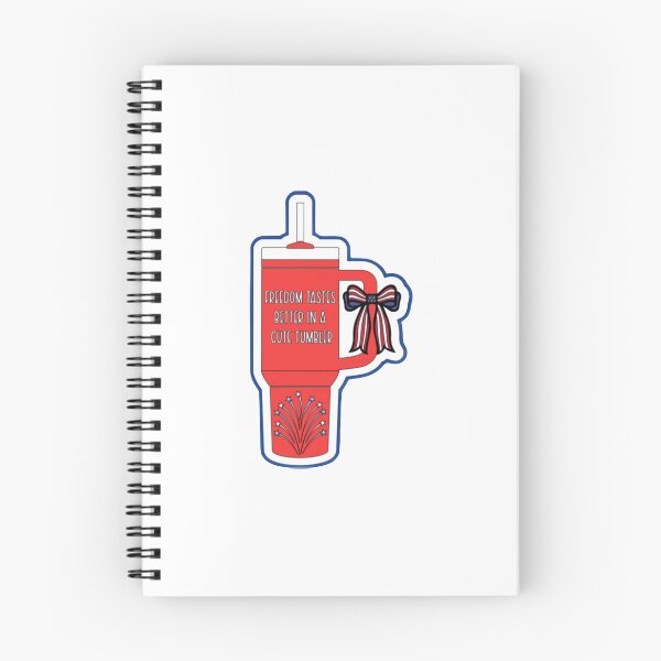 Item preview, Freedom tastes better in a cute tumbler sticker   designed and sold by Eausocrafty.