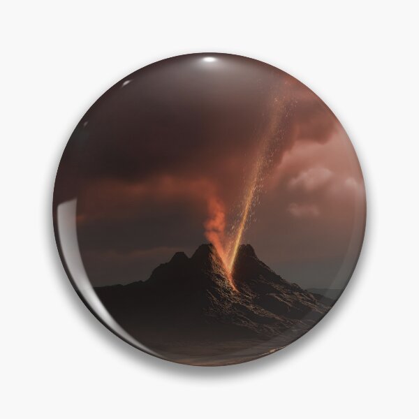 Item preview, Exoplanet Volcano designed and sold by grimdank-ai-art.