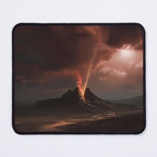 Item preview, Exoplanet Volcano designed and sold by grimdank-ai-art.