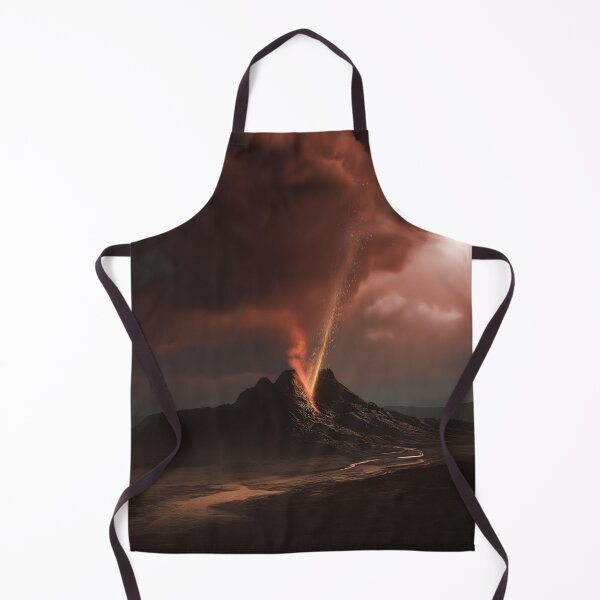 Item preview, Exoplanet Volcano designed and sold by grimdank-ai-art.