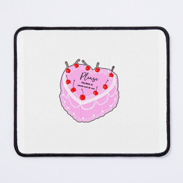 Item preview, Please hesitate to call me cake sticker  designed and sold by Eausocrafty.