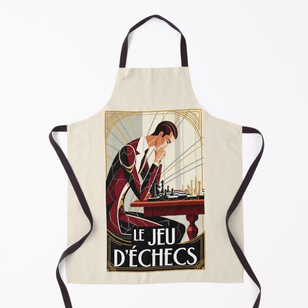 Item preview, After Erté - LE JEU D'ÉCHECS (The Chess Game) designed and sold by elektronen.
