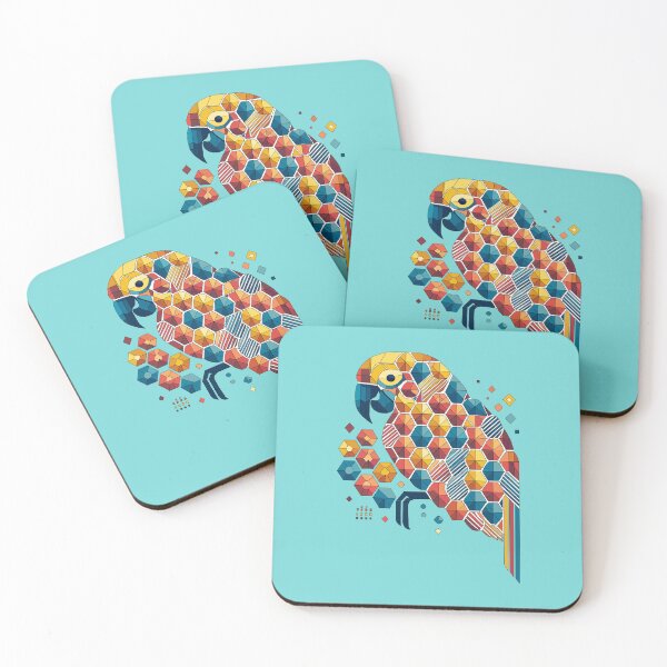 Item preview, Mosaic Parrot - Nature-Inspired designed and sold by LadyInEverGreen.