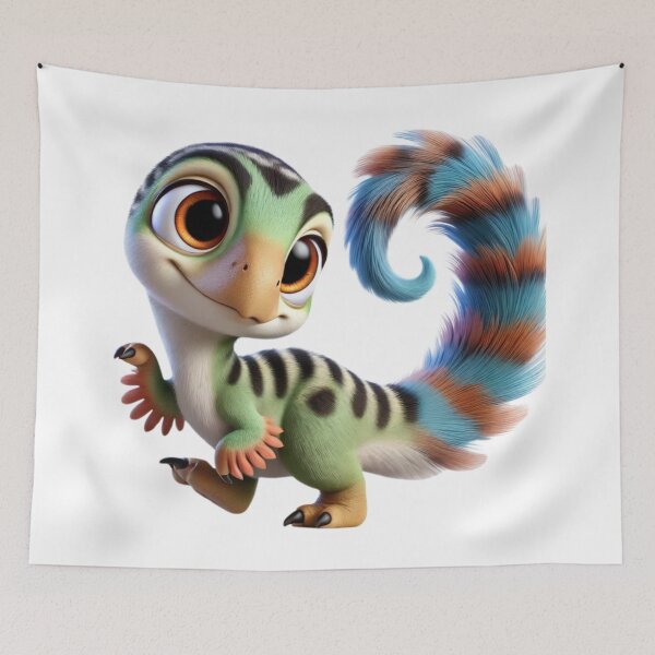 Item preview, Adorable Sinosauropteryx Dinosaur designed and sold by Sillytoe.