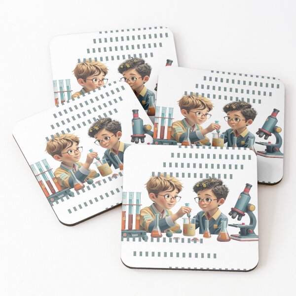 Item preview, Young Scientists Experimenting designed and sold by Nok-Thep.