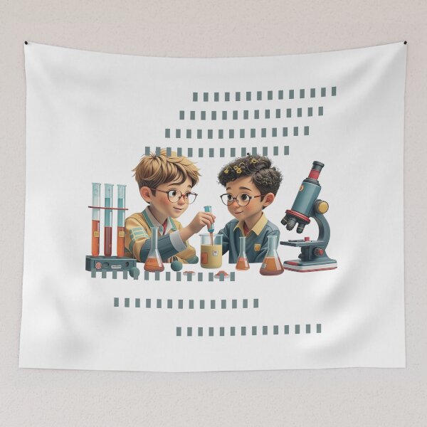 Item preview, Young Scientists Experimenting designed and sold by Nok-Thep.