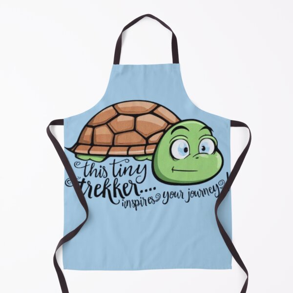 Item preview, Tiny Trekker Turtle - Inspirational Cartoon Turtle Design designed and sold by aruntrendz.