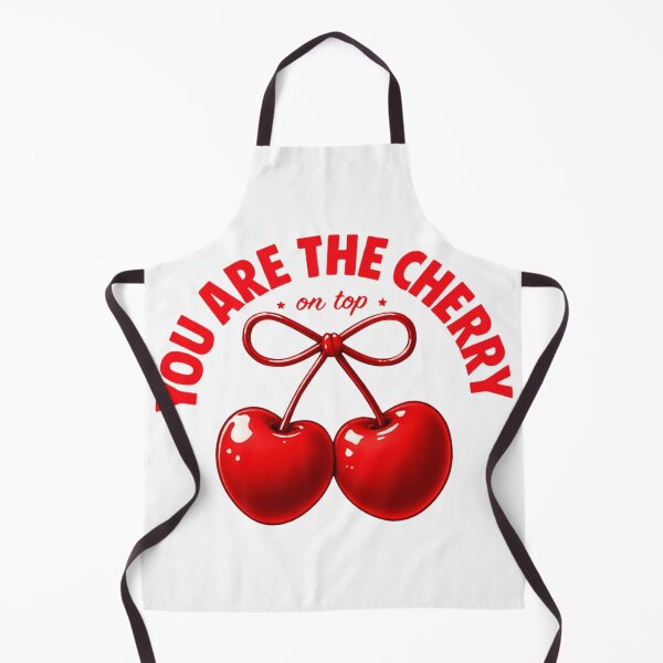 Item preview, You Are the Cherry on Top – Cute Romantic Cherry Quote Design for Clothing & Accessories designed and sold by KimmiesColors.
