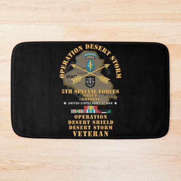 Item preview, Army - 5th SFG - Operation Desert Storm - GULF SVC X 300 designed and sold by Military Insignia Products.