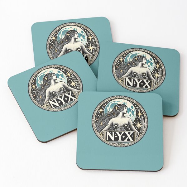 Item preview, Nyx Goddess of Night Mythology Design for Mystic Souls designed and sold by FrictionMaxxing.
