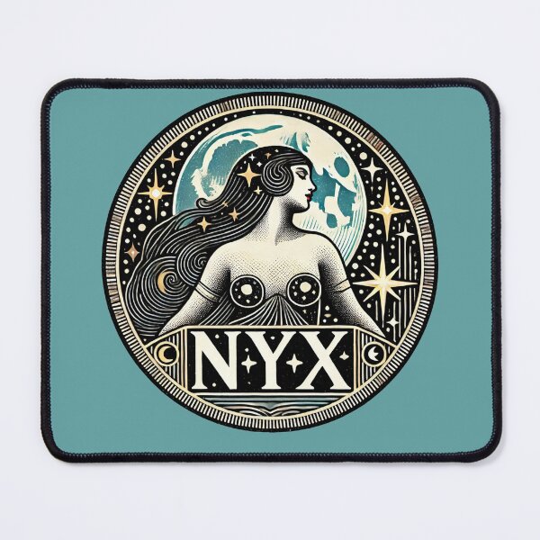 Item preview, Nyx Goddess of Night Mythology Design for Mystic Souls designed and sold by FrictionMaxxing.