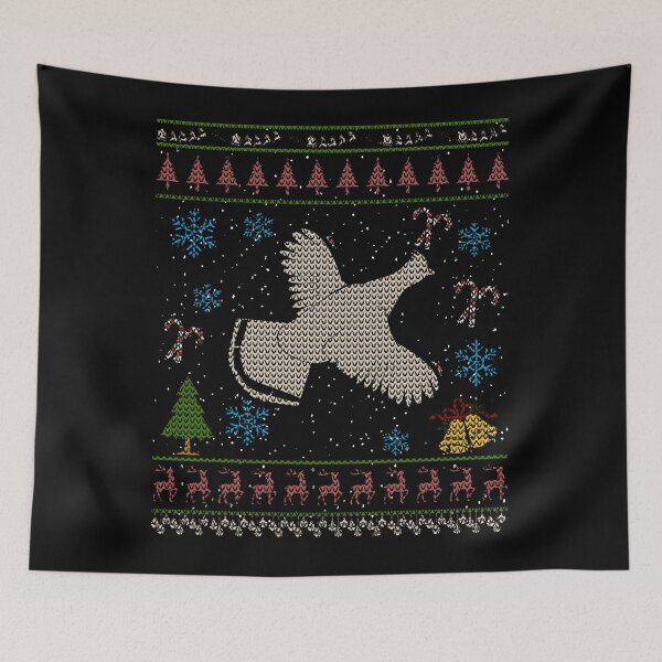 Item preview, Ruffed Grouse Hunting Christmas Ugly Holiday Shirt designed and sold by shoppzee.